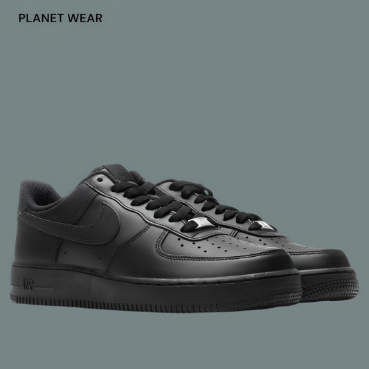 NIKE AIR FORCE ONE BLACK BLACK