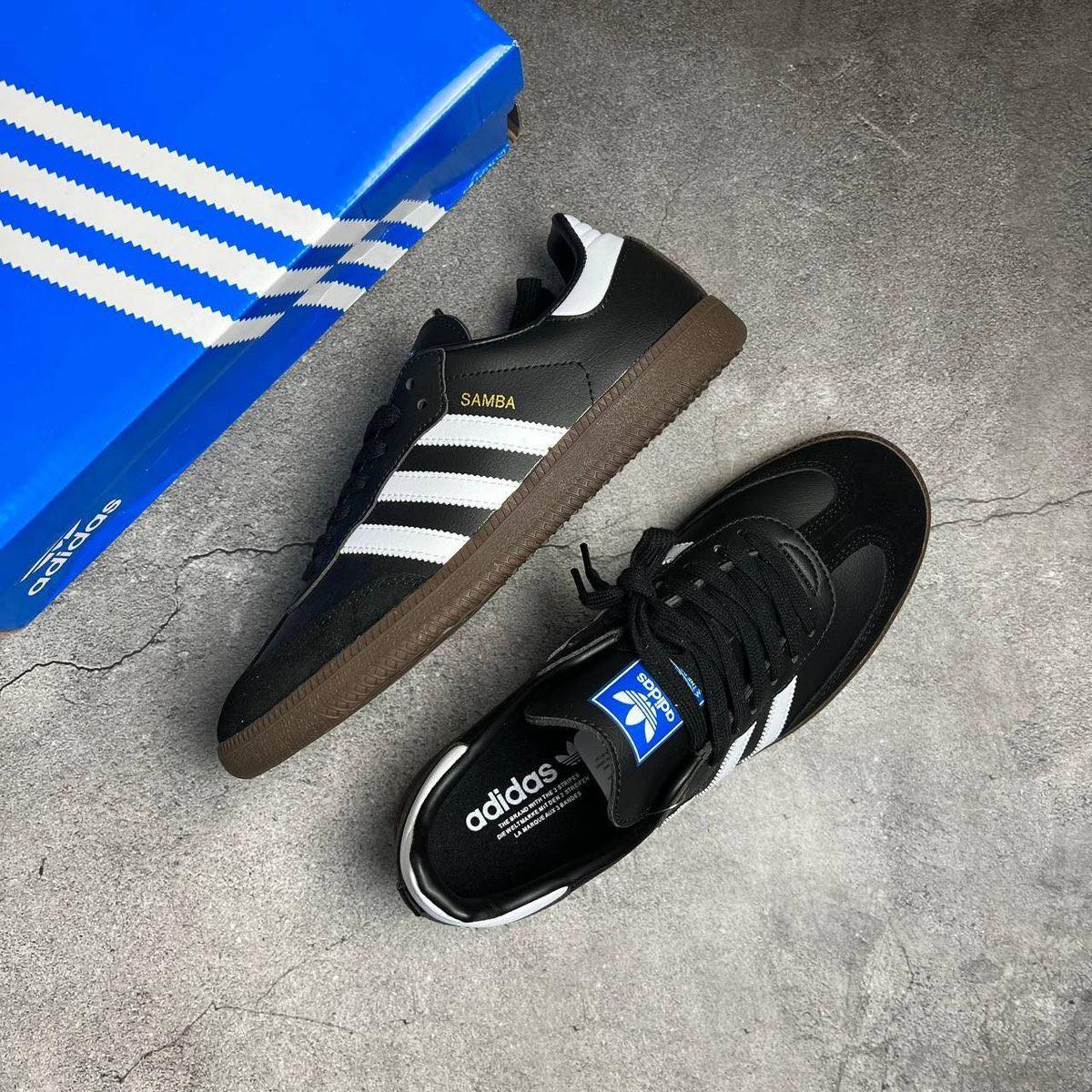 ADIDAS SAMBA BLACK OG ORIGINALS