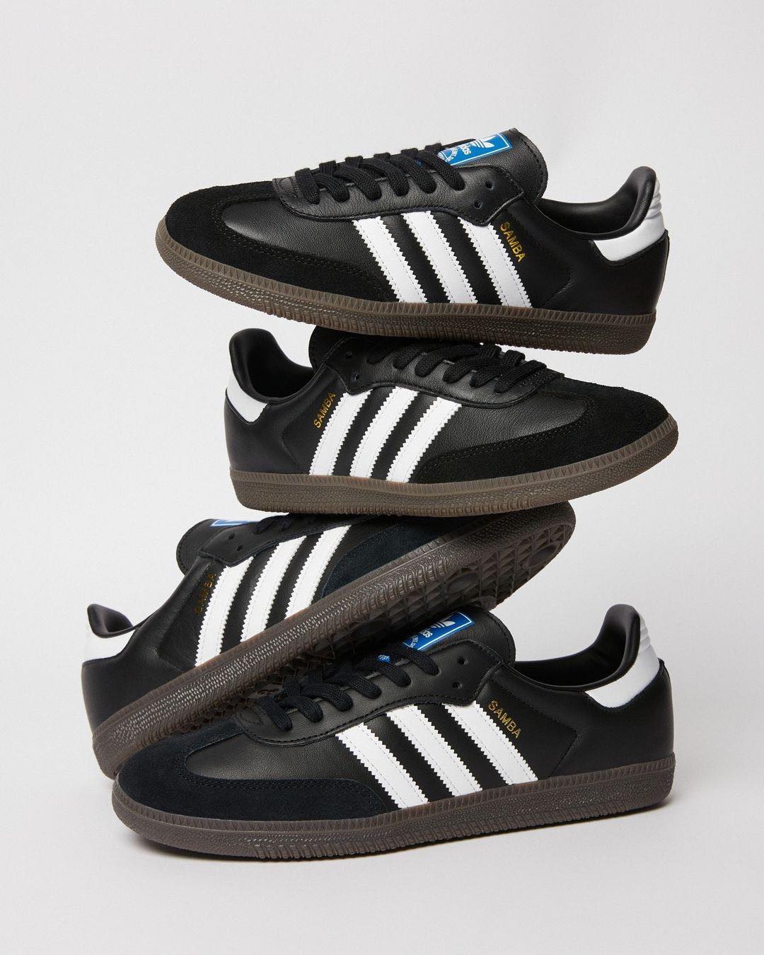 ADIDAS SAMBA BLACK OG ORIGINALS