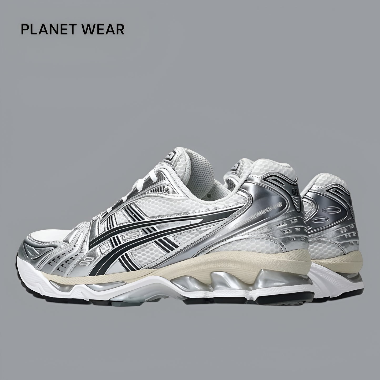 Asics Gel-Kayano 16 White Graphite Grey