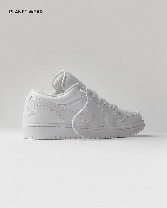 AIR JORDAN ONE LOW TRIPLE WHITE